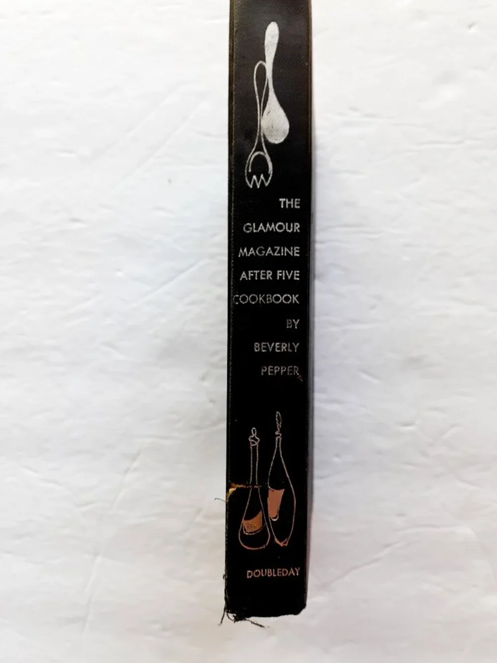 Vintage 50s Glamour Magazine After Five Cookbook